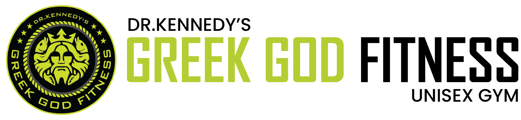 Greek God Fitness Logo